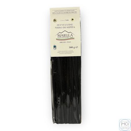 Fettucini mit Tintenfischtinte