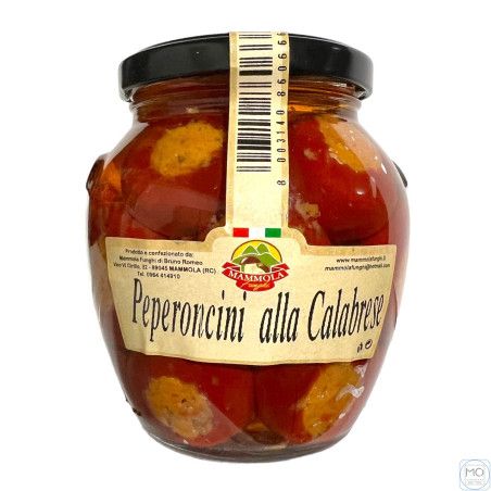 Piments farcis à la Calabraise