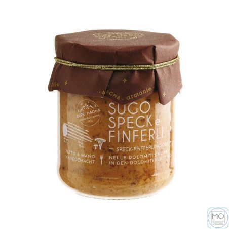 Sauce au Speck affiné et...