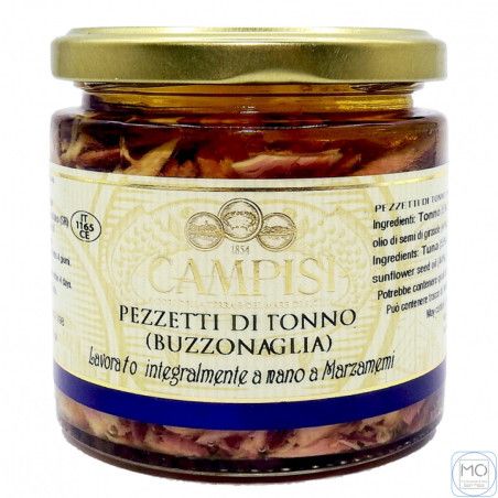 Thunfischstücke in Oliven-Öl