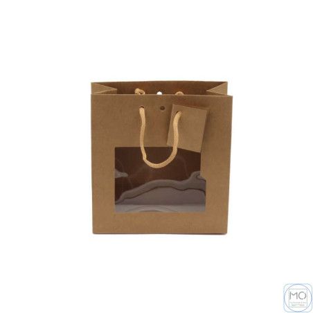 Sac cadeau avec fenêtre et...