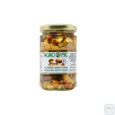 Champignons mélangés aux...