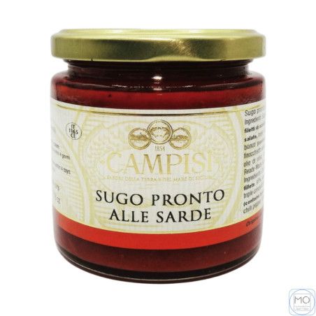 Sauce tomate à la sardine...