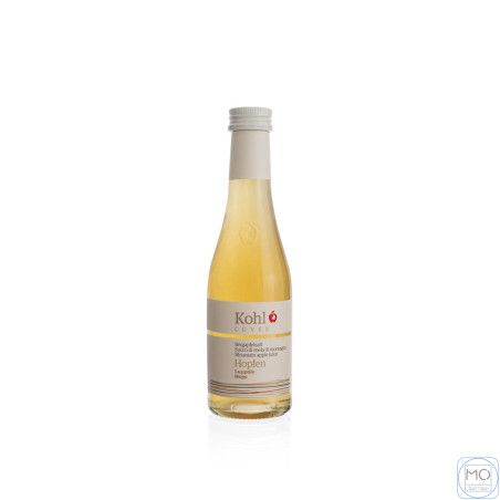 Bergapfelsaft und Hopfen