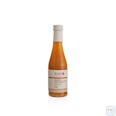 Bergapfelsaft und Pfirsich