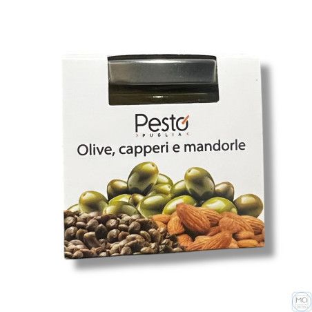 Olives, capers and almonds...