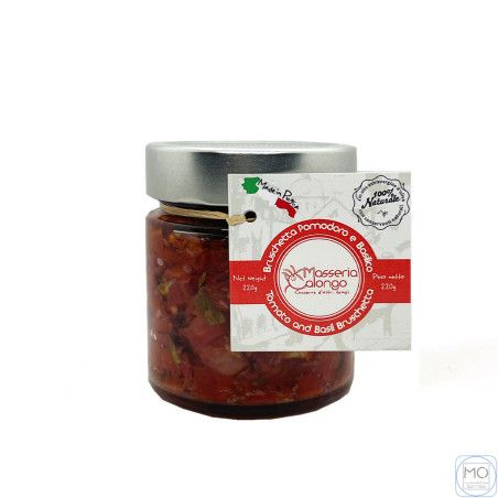 Bruschetta Tomate et Basilic