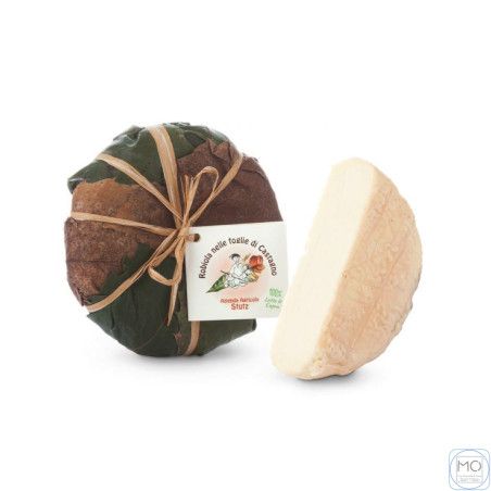 Robiola in foglie di castagno