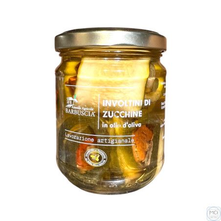Zucchini Rolls in Olive Oil