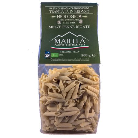 Mezze Penne Rigati Biologique