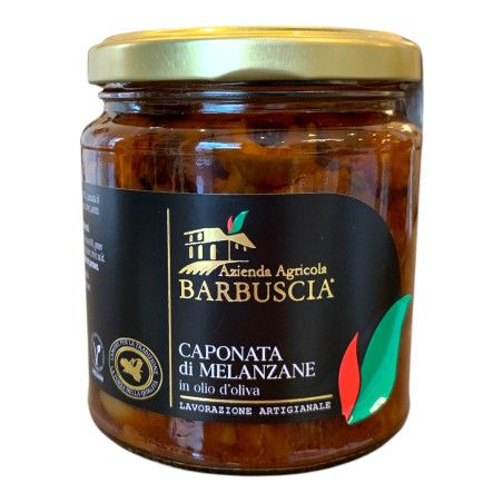 Caponata von Auberginen mit...