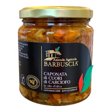Caponata de coeur d'artichaut à l'huile d'olive