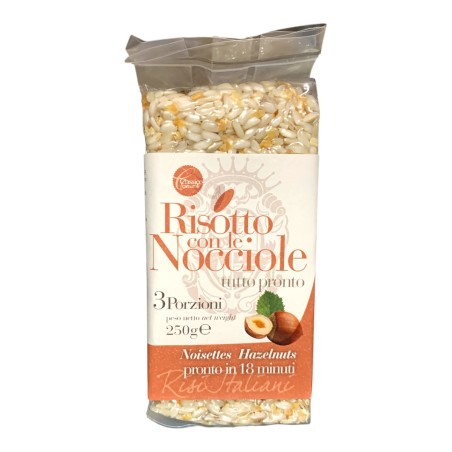Piedmont PGI hazelnuts Risotto