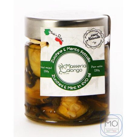 Zucchine e Menta in Olio EVO