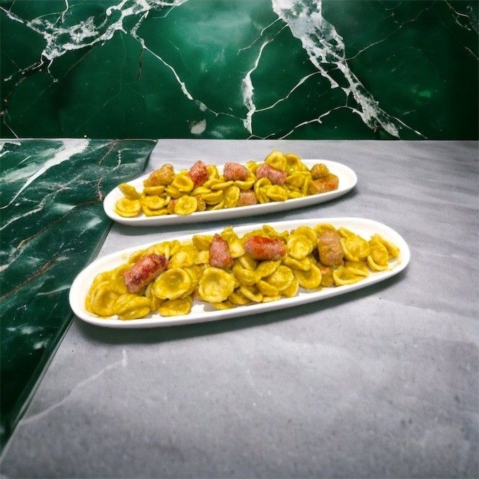 Rezept Orecchiette Cime di Rapa und Bratwürstchen