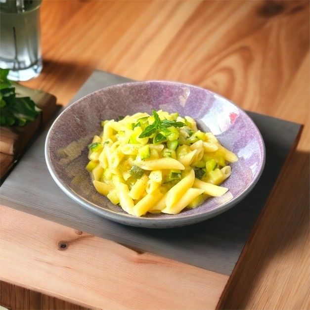 Recipe Mezze Penne with zucchini and mint