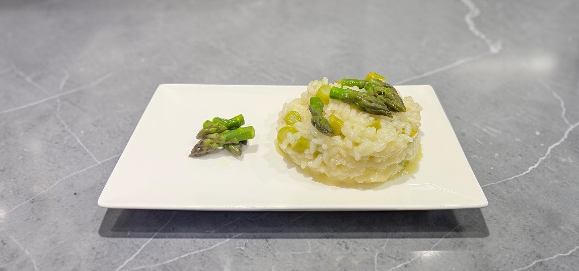 Risotto aux Asperges Vertes