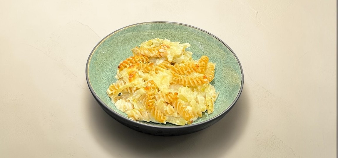 Recette Fusilli complets gratinés au Fénouil